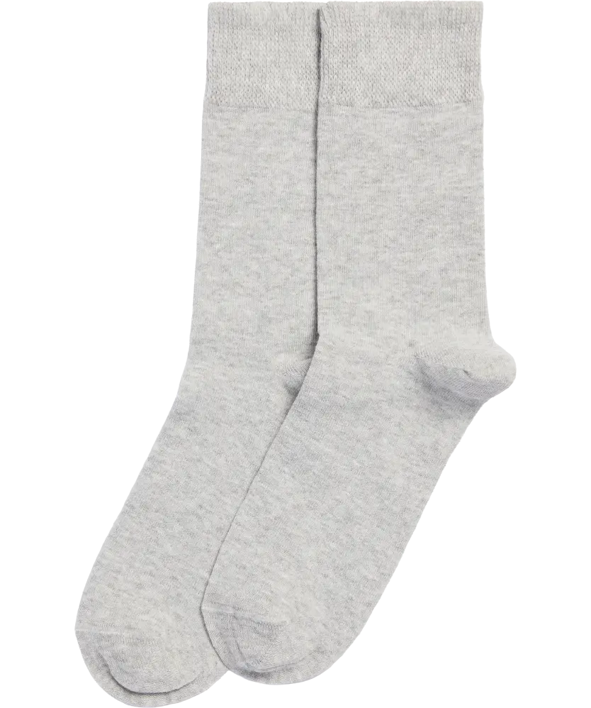 Socken mit Komfortbund für Herren, grau