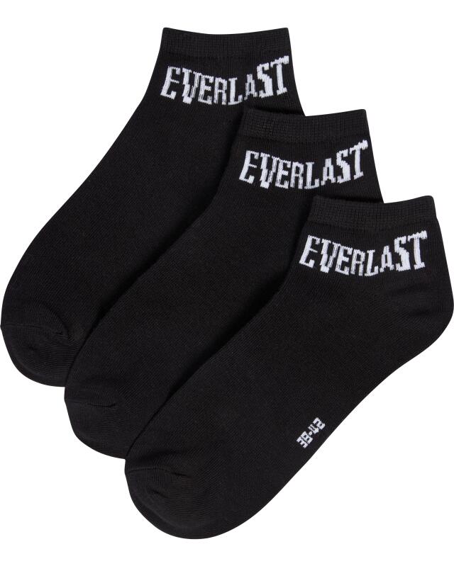 Chaussettes basses Everlast homme, noir — KiK, produit allemand authentique au Maroc