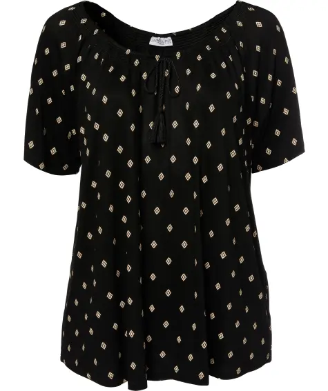Shirt mit Carmen-Ausschnitt