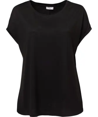 T-shirt met vleermuismouwen