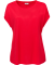T-shirt met vleermuismouwen rood