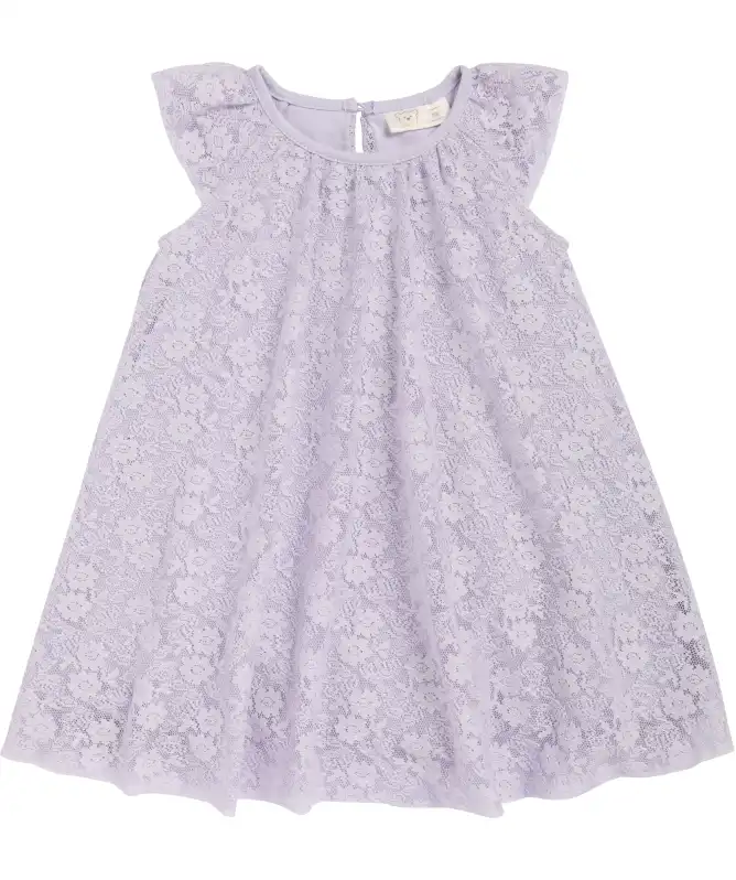 Geboorte jurkje met geïntegreerd rompertje