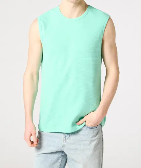Hellgrünes Tanktop