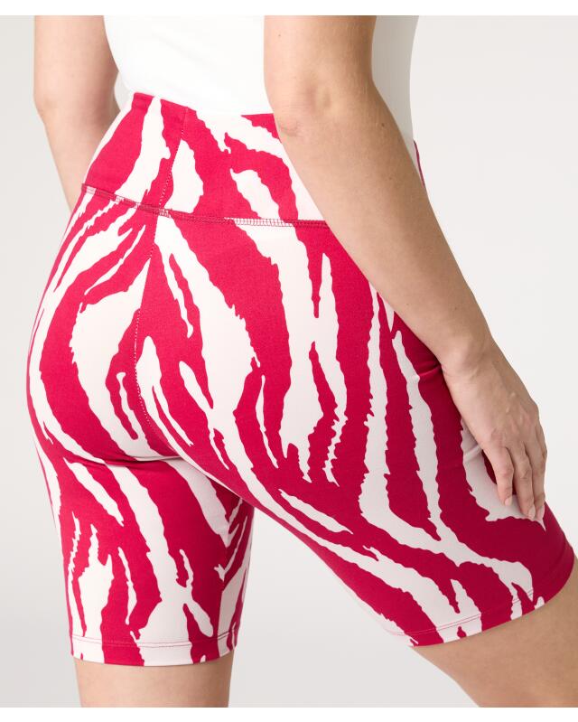 Cycliste à taille large femme, imprimé animalier (KiK Radlerhose mit breitem Bund (Tierdruck)) — KiK, produit allemand authentique au Maroc