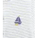 Newborn Strampler Segelboot
