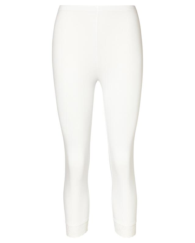 Leggings with lace hem for women, white (KiK Leggings mit Spitzensaum (weiß)) — KiK, authentic German product in Morocco