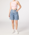 Weite Jeans-Shorts jeansblau