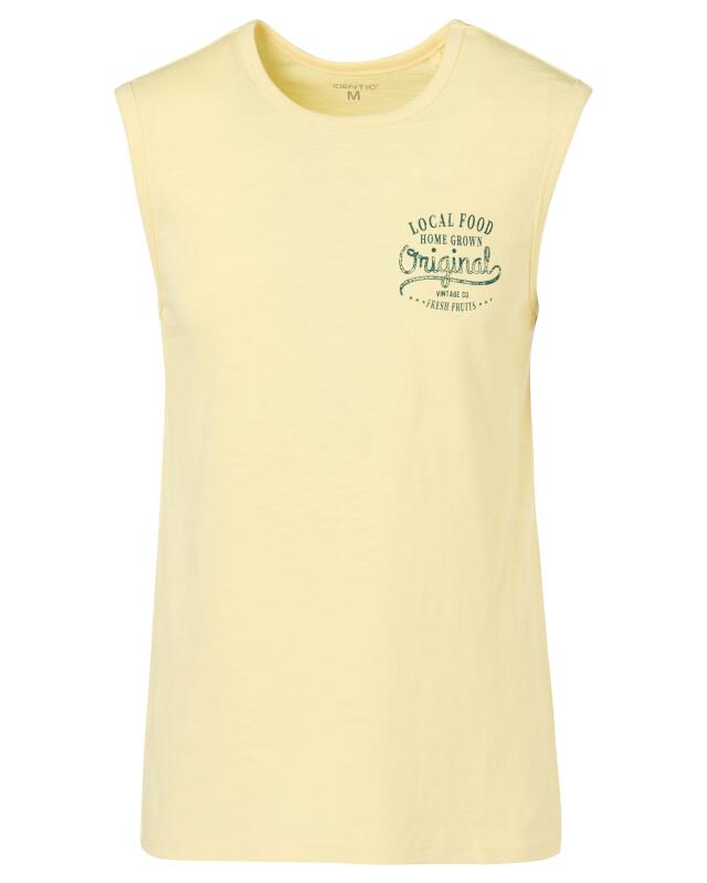 Débardeur homme, jaune (KiK Gelbes Tanktop (gelb)) — KiK, produit allemand authentique au Maroc