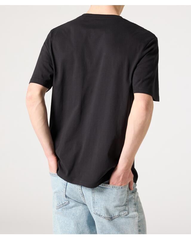 T-shirt homme, noir (KiK T-Shirt (schwarz)) — KiK, produit allemand authentique au Maroc