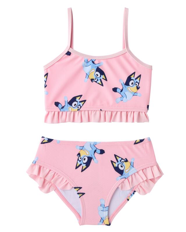 Bikini Bluey fille, rose clair — KiK, produit allemand authentique au Maroc