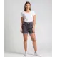 Mom-Jeans-Shorts mit Umschlag