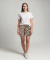 Shorts mit Leopardenmuster Leopardendruck