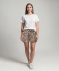 Shorts mit Leopardenmuster Leopardendruck