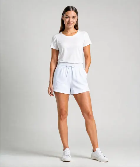 Gestreifte Shorts