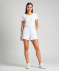Short gestreept lichtblauw gestreept