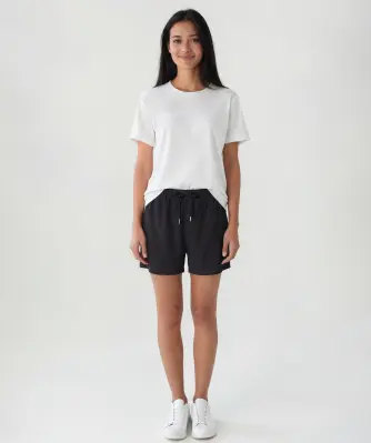 Shorts aus Viskose