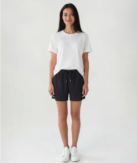 Shorts aus Viskose