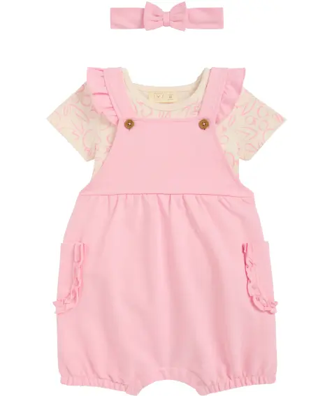 Čelenka + body + dungarees