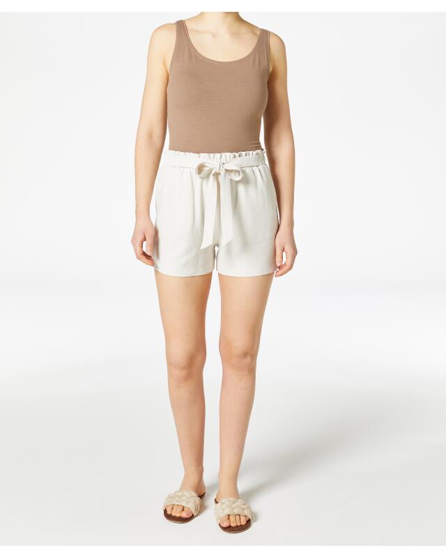 Short contenant du lin femme, beige chiné (KiK Shorts mit Leinenanteil (Beige melange)) — KiK, produit allemand authentique au Maroc