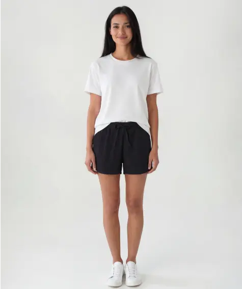 Musselin-Shorts aus Baumwolle