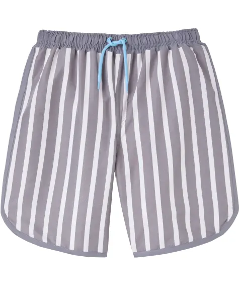 Plavecké šortky se svislými pruhy