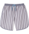 Plavecké šortky se svislými pruhy šedá