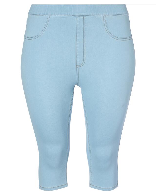 Jeggings longueur capri femme, jean clair (KiK Jeggings in Caprilänge (jeansblau hell)) — KiK, produit allemand authentique au Maroc