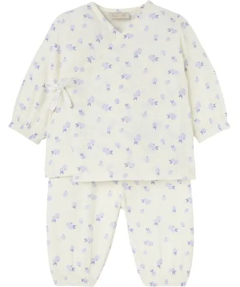 Newborn Wickelshirt + Hose aus Musselin