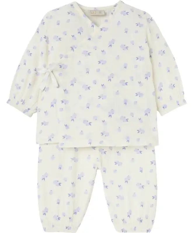 Newborn Wickelshirt + Hose aus Musselin