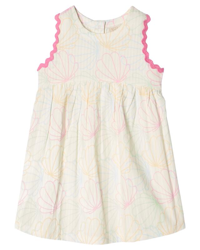 فستان بنقشة الأصداف للرضيعة، فوشيا (KiK Kleid mit Muschelprint (pink)) — KiK, منتج ألماني أصلي في المغرب