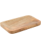 Dekotablett aus Mangoholz naturfarben