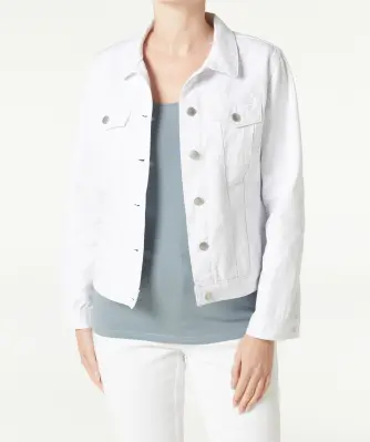 Twilljacke aus Baumwolle