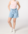 Jeans-Shorts mit Stoffgürtel jeansblau hell