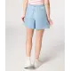 Jeans-Shorts mit Stoffgürtel