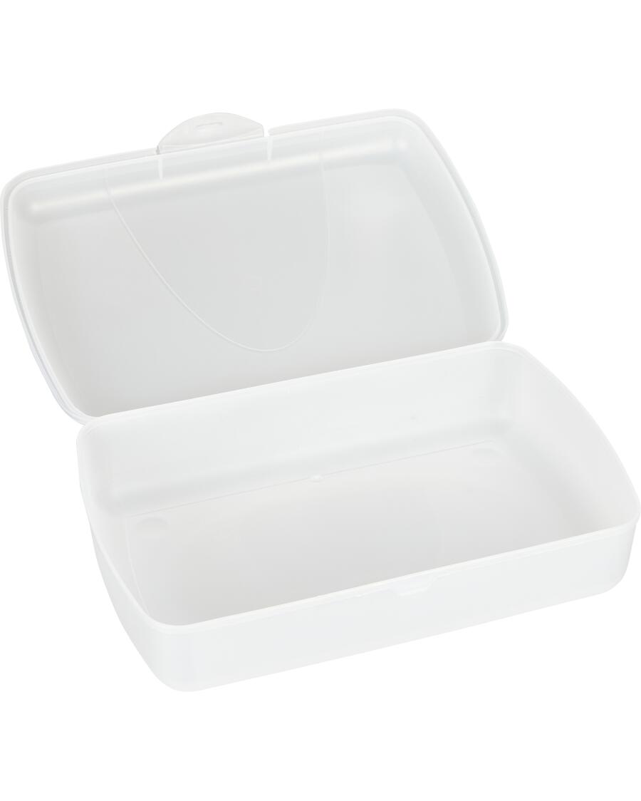 Lunchbox mit Klickverschluss, transparent