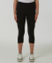Leggings in Caprilänge schwarz