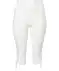 Legging met vetersluiting aan de onderkant wit