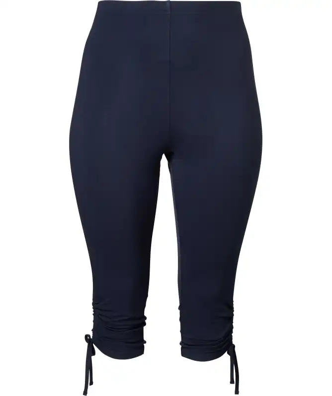 Legging met vetersluiting aan de onderkant