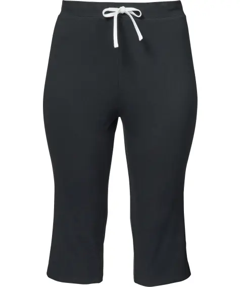 Jogginghose 7/8 in Schwarz