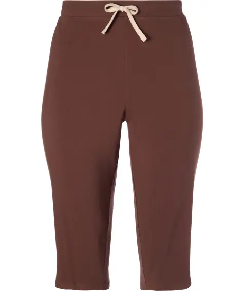 Kalhoty na běhání 7/8 v černé barvě