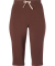 Joggingbroek 7/8 lengte in zwart bruin