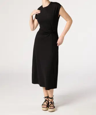 Sommerkleid mit Knotendetail