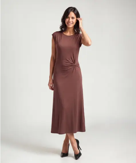 Sommerkleid mit Knotendetail