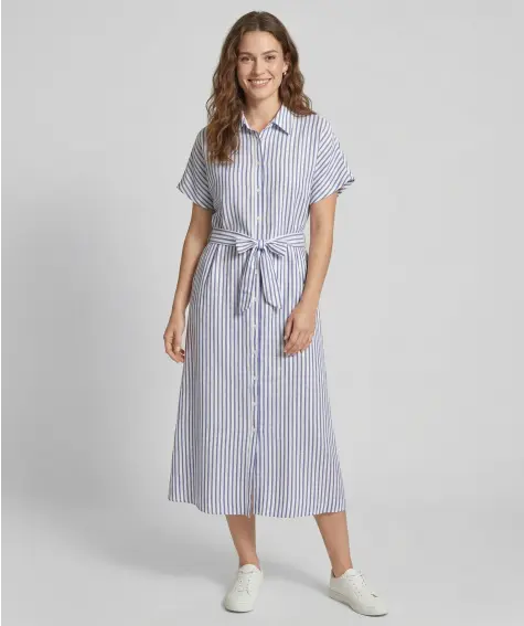 Sukienka midi w paski