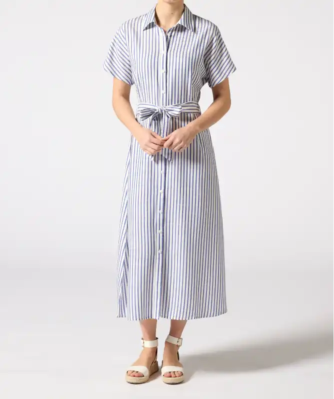 Sukienka midi w paski