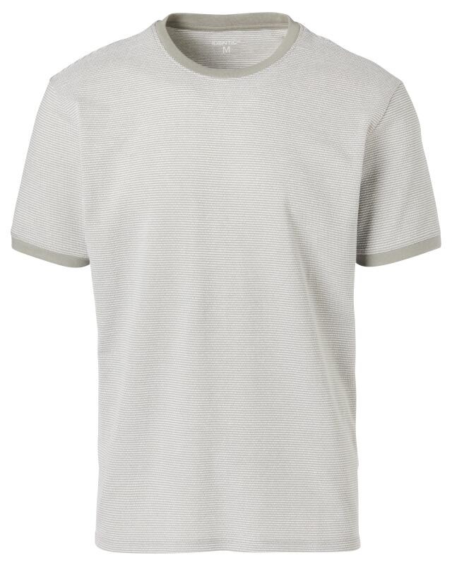 تيشيرت بنسيج دقيق للرجال، رمادي (KiK T-Shirt mit feiner Struktur (grau)) — KiK, منتج ألماني أصلي في المغرب