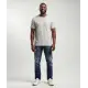 T-Shirt mit feiner Struktur