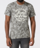 T-shirt met all-over print grijs