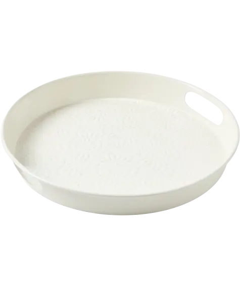 Dekotablett mit Prägemuster