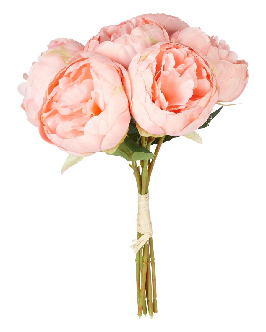 Kunstblumen Pfingstrosen, rosa